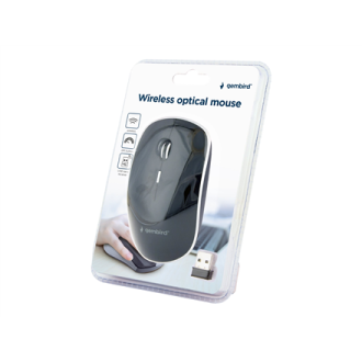 Gembird Optical USB LED Mouse MUS-6B-02 Optical mouse Black Gembird Optical USB LED Mouse MUS-6B-02 Optical mouse Black