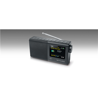 Muse Portable Radio M-117 DB FM, DAB/DAB+ Portable Black AUX in Muse Portable Radio M-117 DB FM, DAB/DAB+ Portable Black AUX in
