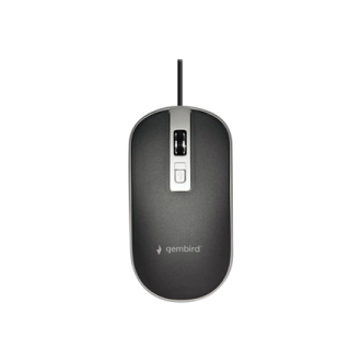 Gembird Optical USB mouse MUS-4B-06-BS Optical mouse Black/Silver Gembird Optical USB mouse MUS-4B-06-BS Optical mouse Black/Silver