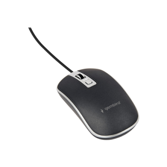 Gembird Optical USB mouse MUS-4B-06-BS Optical mouse Black/Silver Gembird Optical USB mouse MUS-4B-06-BS Optical mouse Black/Silver