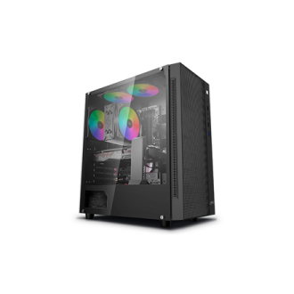 Deepcool MATREXX 55 MESH Side window Black E-ATX Power supply included No