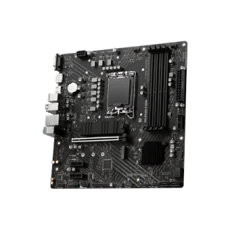 MSI PRO B760M-P DDR4 Processor family Intel Processor socket LGA1700 DDR4 DIMM Memory slots 4 Supported hard disk drive interfac MSI PRO B760M-P DDR4 Processor family Intel Processor socket LGA1700 DDR4 DIMM Memory slots 4 Supported hard disk drive interfac