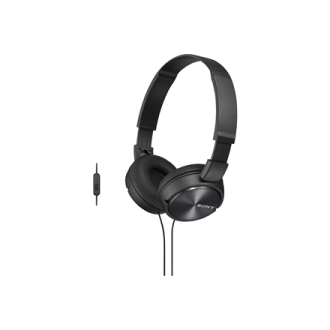 Sony Foldable Headphones MDR-ZX310 On-Ear Wired Black Sony Foldable Headphones MDR-ZX310 On-Ear Wired Black