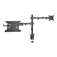 DIGITUS Universal Monitor Mount with Notebook Holder Digitus DIGITUS Universal Monitor Mount with Notebook Holder Digitus
