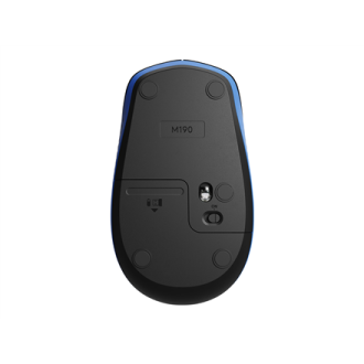 Logitech Full size Mouse M190 Wireless Blue USB Logitech Full size Mouse M190 Wireless Blue USB