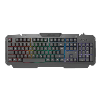 Logilink Gaming-Set, keyboard, mouse and mouspad ID0185 Keyboard, Mouse and Pad Set Wired Mouse included DE Numeric keypad Logilink Gaming-Set, keyboard, mouse and mouspad ID0185 Keyboard, Mouse and Pad Set Wired Mouse included DE Numeric keypad