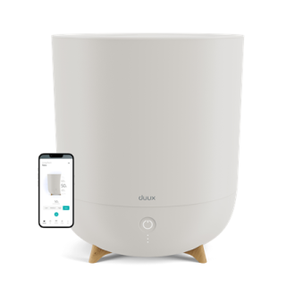 Duux Smart Humidifier Neo Water tank capacity 5 L Suitable for rooms up to 50 m Ultrasonic Humidification capacity 500 ml/hr Gre Duux Smart Humidifier Neo Water tank capacity 5 L Suitable for rooms up to 50 m Ultrasonic Humidification capacity 500 ml/hr Gre