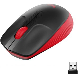 Logitech Full size Mouse M190 Wireless Red USB Logitech Full size Mouse M190 Wireless Red USB