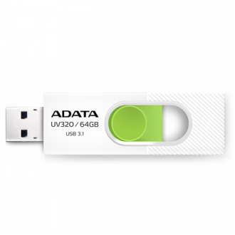 ADATA UV320 64 GB USB 3.1 White/Green ADATA UV320 64 GB USB 3.1 White/Green