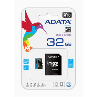 ADATA Premier UHS-I 32 GB microSDHC Flash memory class 10 Adapter ADATA Premier UHS-I 32 GB microSDHC Flash memory class 10 Adapter