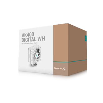 Deepcool | Digital CPU Air Cooler White | AK400 Deepcool | Digital CPU Air Cooler White | AK400