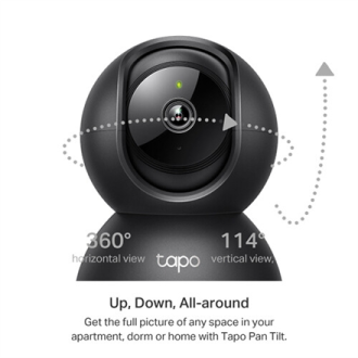 TP-LINK | Pan/Tilt Home Security Wi-Fi Camera | Tapo C211 | PTZ | 3 MP | 3.83mm | H.264 | Micro SD, Max. 512GB TP-LINK | Pan/Tilt Home Security Wi-Fi Camera | Tapo C211 | PTZ | 3 MP | 3.83mm | H.264 | Micro SD, Max. 512GB