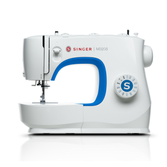 Singer | M3205 | Sewing Machine | Number of stitches 23 | Number of buttonholes 1 | White Singer | M3205 | Sewing Machine | Number of stitches 23 | Number of buttonholes 1 | White