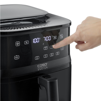 Caso | Air Fryer with Steam Function | Steam and AirFry 700 | Power 1700 W | Capacity 7 L | Black Caso | Air Fryer with Steam Function | Steam and AirFry 700 | Power 1700 W | Capacity 7 L | Black