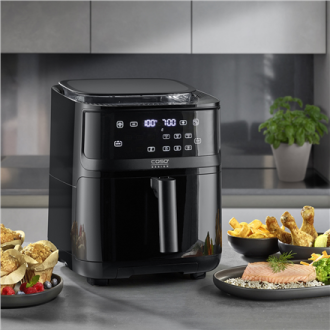 Caso | Air Fryer with Steam Function | Steam and AirFry 700 | Power 1700 W | Capacity 7 L | Black Caso | Air Fryer with Steam Function | Steam and AirFry 700 | Power 1700 W | Capacity 7 L | Black