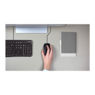 Logitech | Mouse | B110 Silent | Wired | USB | Black Logitech | Mouse | B110 Silent | Wired | USB | Black