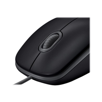 Logitech | Mouse | B110 Silent | Wired | USB | Black Logitech | Mouse | B110 Silent | Wired | USB | Black