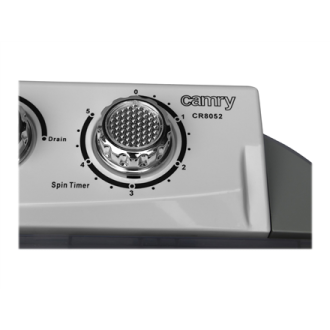 Camry | CR 8052 | Washing machine | Top loading | Washing capacity 3 kg | 1300 RPM | Depth 40 cm | Width 60 cm | White-Grey Camry | CR 8052 | Washing machine | Top loading | Washing capacity 3 kg | 1300 RPM | Depth 40 cm | Width 60 cm | White-Grey
