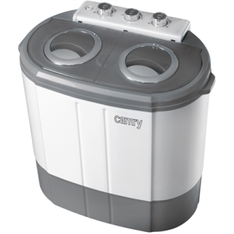 Camry | CR 8052 | Washing machine | Top loading | Washing capacity 3 kg | 1300 RPM | Depth 40 cm | Width 60 cm | White-Grey Camry | CR 8052 | Washing machine | Top loading | Washing capacity 3 kg | 1300 RPM | Depth 40 cm | Width 60 cm | White-Grey