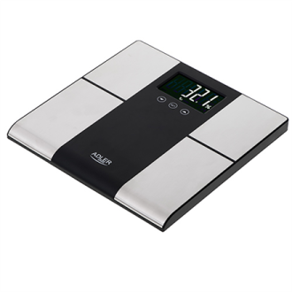 Adler Bathroom scale with analyzer AD 8165 Maximum weight (capacity) 225 kg Accuracy 100 g Body Mass Index (BMI) measuring Stain Adler Bathroom scale with analyzer AD 8165 Maximum weight (capacity) 225 kg Accuracy 100 g Body Mass Index (BMI) measuring Stain