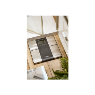 Adler Bathroom scale with analyzer AD 8165 Maximum weight (capacity) 225 kg Accuracy 100 g Body Mass Index (BMI) measuring Stain Adler Bathroom scale with analyzer AD 8165 Maximum weight (capacity) 225 kg Accuracy 100 g Body Mass Index (BMI) measuring Stain