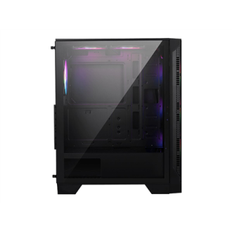 MSI PC Case MAG FORGE 120A AIRFLOW Side window Black Mid-Tower Power supply included No MSI PC Case MAG FORGE 120A AIRFLOW Side window Black Mid-Tower Power supply included No