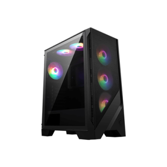 MSI PC Case MAG FORGE 120A AIRFLOW Side window Black Mid-Tower Power supply included No MSI PC Case MAG FORGE 120A AIRFLOW Side window Black Mid-Tower Power supply included No