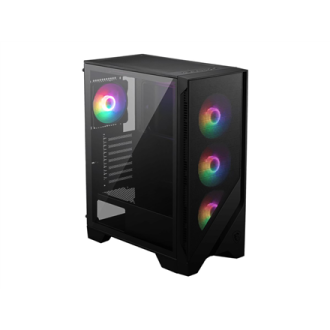 MSI PC Case MAG FORGE 120A AIRFLOW Side window Black Mid-Tower Power supply included No MSI PC Case MAG FORGE 120A AIRFLOW Side window Black Mid-Tower Power supply included No