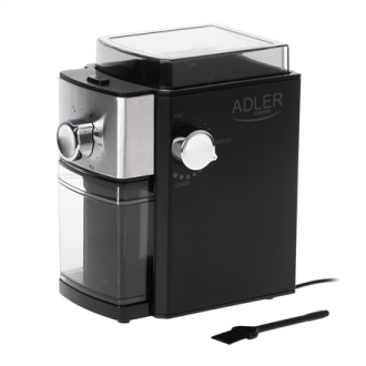 Adler | AD 4448 | Coffee Grinder | 300 W | Coffee beans capacity 250 g | Number of cups 12 per container pc(s) | Black Adler | AD 4448 | Coffee Grinder | 300 W | Coffee beans capacity 250 g | Number of cups 12 per container pc(s) | Black