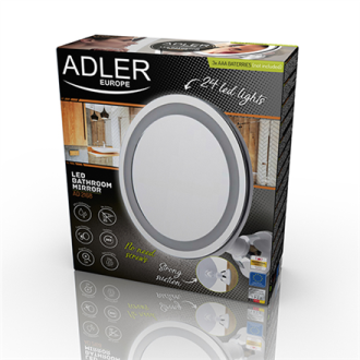 Adler | Bathroom Mirror | AD 2168 | 20 cm | LED mirror | White Adler | Bathroom Mirror | AD 2168 | 20 cm | LED mirror | White