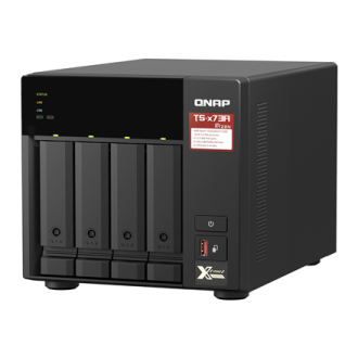 QNAP | 4-Bay QTS and QuTS hero NAS | TS-473A-8G | Up to 4 HDD/SSD Hot-Swap | AMD Ryzen | Ryzen V1500B Quad-Core | Processor freq QNAP | 4-Bay QTS and QuTS hero NAS | TS-473A-8G | Up to 4 HDD/SSD Hot-Swap | AMD Ryzen | Ryzen V1500B Quad-Core | Processor freq