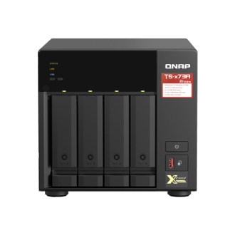 QNAP | 4-Bay QTS and QuTS hero NAS | TS-473A-8G | Up to 4 HDD/SSD Hot-Swap | AMD Ryzen | Ryzen V1500B Quad-Core | Processor freq QNAP | 4-Bay QTS and QuTS hero NAS | TS-473A-8G | Up to 4 HDD/SSD Hot-Swap | AMD Ryzen | Ryzen V1500B Quad-Core | Processor freq