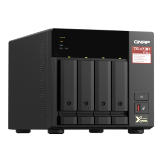 QNAP | 4-Bay QTS and QuTS hero NAS | TS-473A-8G | Up to 4 HDD/SSD Hot-Swap | AMD Ryzen | Ryzen V1500B Quad-Core | Processor freq QNAP | 4-Bay QTS and QuTS hero NAS | TS-473A-8G | Up to 4 HDD/SSD Hot-Swap | AMD Ryzen | Ryzen V1500B Quad-Core | Processor freq