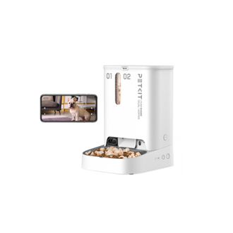 PETKIT | P591 YumShare Dual-hopper | Feeder with Camera | Capacity 2+3 L | White PETKIT | P591 YumShare Dual-hopper | Feeder with Camera | Capacity 2+3 L | White