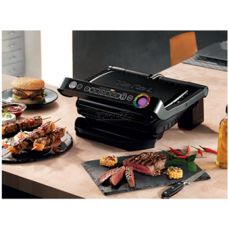 TEFAL | GC712834 | OptiGrill+ | Contact grill | 2000 W | Black TEFAL | GC712834 | OptiGrill+ | Contact grill | 2000 W | Black