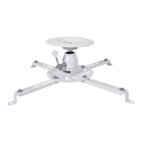 Sunne | Projector Ceiling mount | Turn, Tilt | White Sunne | Projector Ceiling mount | Turn, Tilt | White