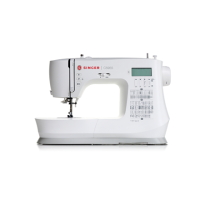 Singer | C5955 | Sewing Machine | Number of stitches 417 | Number of buttonholes 8 | White Singer | C5955 | Sewing Machine | Number of stitches 417 | Number of buttonholes 8 | White