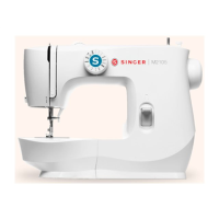 Singer | M2105 | Sewing Machine | Number of stitches 8 | Number of buttonholes 1 | White Singer | M2105 | Sewing Machine | Number of stitches 8 | Number of buttonholes 1 | White