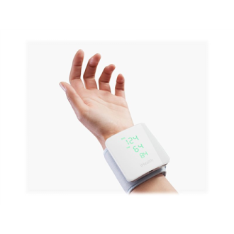 iHealth | Wrist Blood Pressure Monitor | BP7S | White | Blood pressure readings are stored on the secure, free, HIPAA compliant iHealth | Wrist Blood Pressure Monitor | BP7S | White | Blood pressure readings are stored on the secure, free, HIPAA compliant