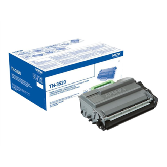 Brother TN-3520 | Toner Cartridge | Black Brother TN-3520 | Toner Cartridge | Black