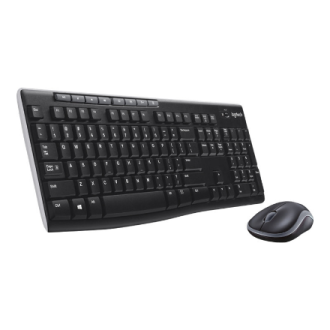 Logitech MK270 | Keyboard and Mouse Set | Wireless | US | Black Logitech MK270 | Keyboard and Mouse Set | Wireless | US | Black