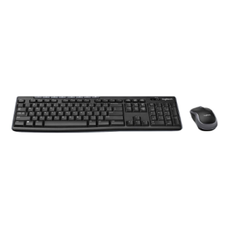 Logitech MK270 | Keyboard and Mouse Set | Wireless | US | Black Logitech MK270 | Keyboard and Mouse Set | Wireless | US | Black