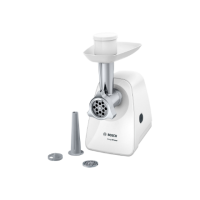 Bosch | Meat mincer SmartPower | MFW2510W | White | 350 W | Number of speeds 1 | 2 Discs: 3.8 and 8 mm Sausage filler accessory. Bosch | Meat mincer SmartPower | MFW2510W | White | 350 W | Number of speeds 1 | 2 Discs: 3.8 and 8 mm Sausage filler accessory.