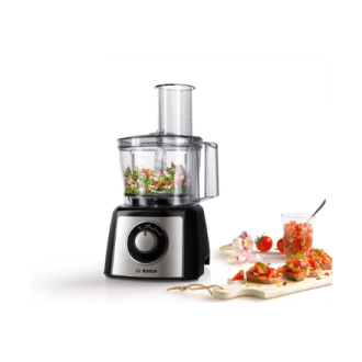 Bosch | Food Processor | MCM3401M | 800 W | Number of speeds 2 | Bowl capacity 2.3 L | Blender | Meat mincer | Black/Stainless s Bosch | Food Processor | MCM3401M | 800 W | Number of speeds 2 | Bowl capacity 2.3 L | Blender | Meat mincer | Black/Stainless s