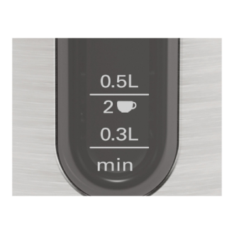 Bosch | Kettle | DesignLine TWK4P440 | Electric | 2400 W | 1.7 L | Stainless steel | 360 rotational base | Stainless steel/Black Bosch | Kettle | DesignLine TWK4P440 | Electric | 2400 W | 1.7 L | Stainless steel | 360 rotational base | Stainless steel/Black