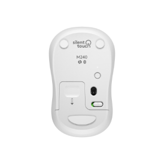 Logitech Silent Mouse | M240 | Wireless | Bluetooth | White Logitech Silent Mouse | M240 | Wireless | Bluetooth | White