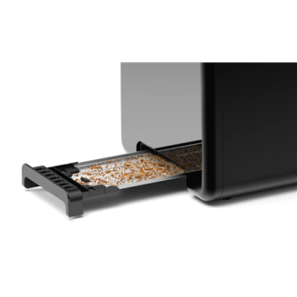 Bosch | DesignLine Toaster | TAT3P423 | Power 970 W | Number of slots 2 | Housing material Stainless steel | Black Bosch | DesignLine Toaster | TAT3P423 | Power 970 W | Number of slots 2 | Housing material Stainless steel | Black