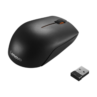 Lenovo | Wireless Compact Mouse | 300 | Optical Mouse | 2.4 GHz Wireless via Nano USB | Black | 1 year(s) Lenovo | Wireless Compact Mouse | 300 | Optical Mouse | 2.4 GHz Wireless via Nano USB | Black | 1 year(s)