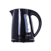 Camry | Kettle | CR 1255 | Standard | 2200 W | 1.7 L | Plastic | 360 rotational base | Black Camry | Kettle | CR 1255 | Standard | 2200 W | 1.7 L | Plastic | 360 rotational base | Black