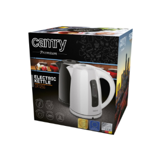 Camry | Kettle | CR 1255 | Standard | 2200 W | 1.7 L | Plastic | 360 rotational base | Black Camry | Kettle | CR 1255 | Standard | 2200 W | 1.7 L | Plastic | 360 rotational base | Black